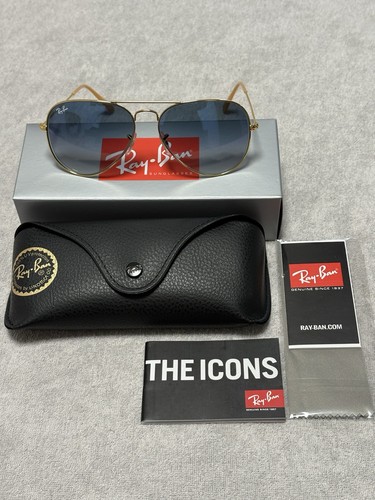 Ray ban aviador rb3025 - ray-ban, dorado