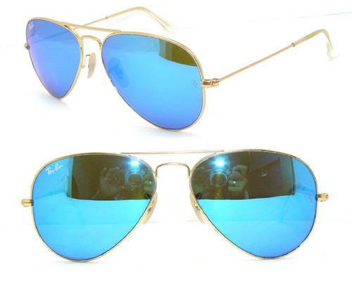 Ray ban sonnenbrille gold blau - ban,