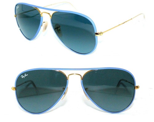 Ray ban sonnenbrille blau gold - ban,